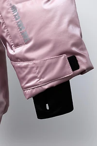 METALLIC WATER-RESISTANT AND WINDPROOF DOWN JACKET RECCO® SYSTEM SKI COLLECTION