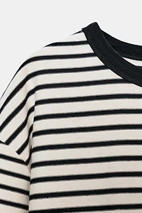 LONG SLEEVE STRIPED T-SHIRT