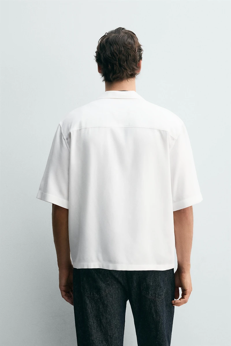 BOXY FIT FLOWY SHIRT