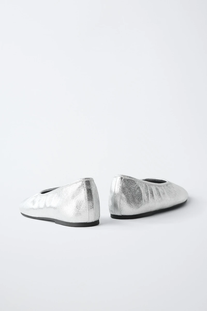 BALLERINES MÉTALLISÉES
