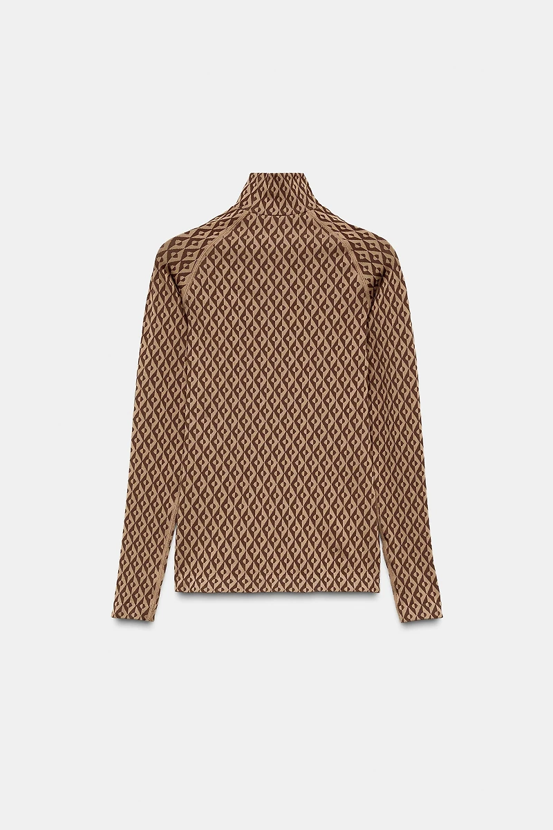 JACQUARD THERMAL T-SHIRT THERMOLITE® CORE SKI COLLECTION