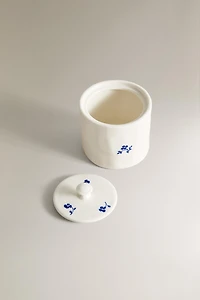 SUCRIER PORCELAINE FLEUR