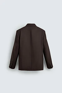 WOOL BLEND SUIT BLAZER