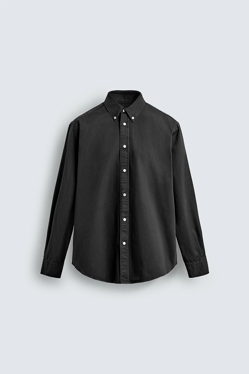 REGULAR FIT COTTON SHIRT
