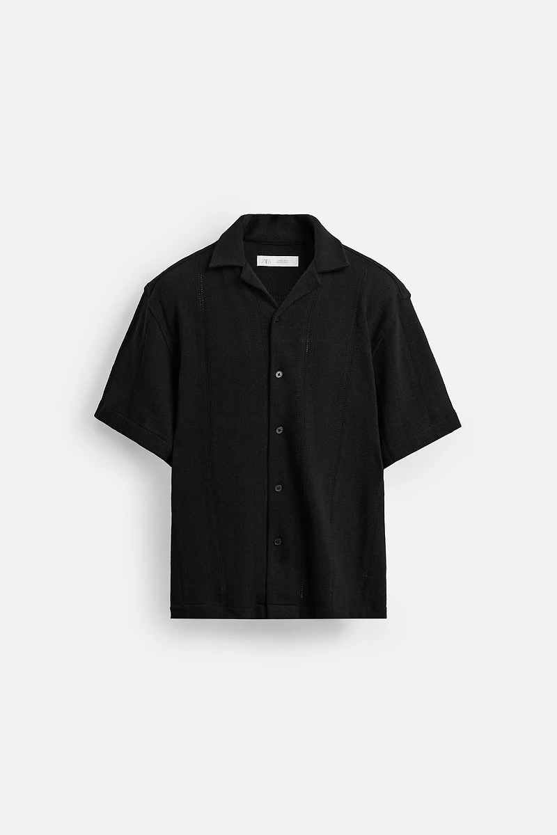 JACQUARD TEXTURED SHIRT