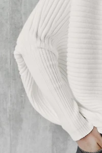 VOLUME TEXTURED KNIT JUMPER