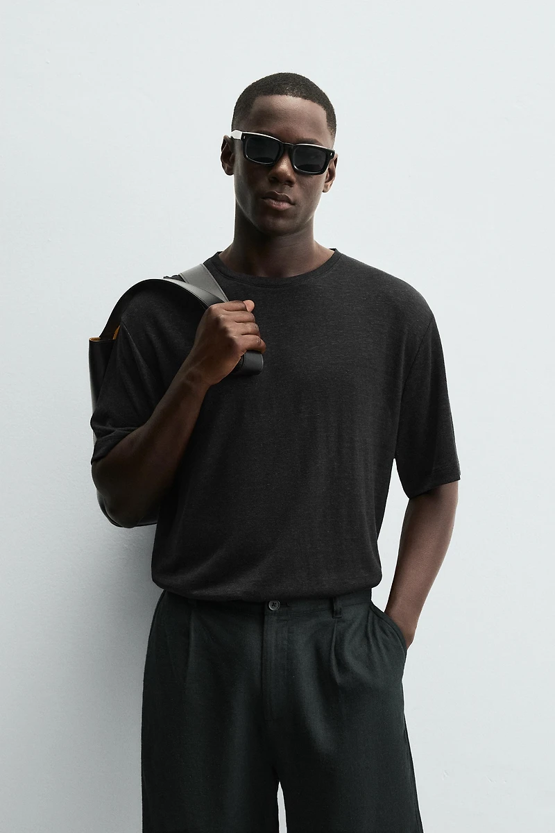 HEMP - VISCOSE T-SHIRT