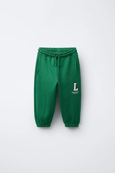 PATCH CUT JOGGING PANTS