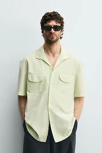 REGULAR FIT POCKET SHIRT
