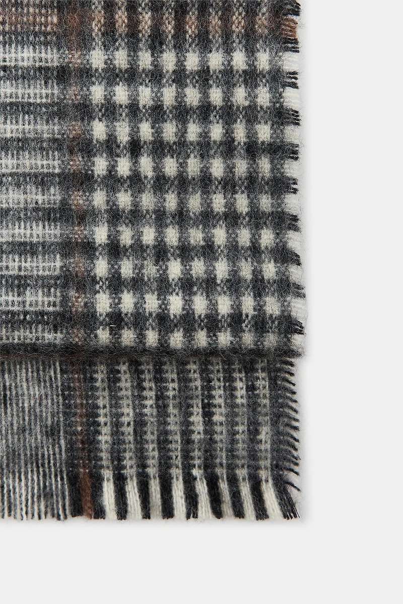 PLAID SCARF