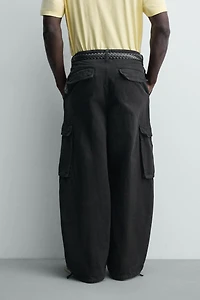 BALLOON FIT CARGO PANTS
