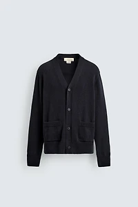 COTTON - LINEN CARDIGAN