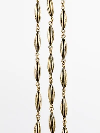 Collier long cacao