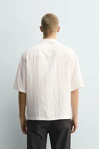 JACQUARD STRIPED SHIRT