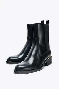 HEELED ANKLE BOOTS