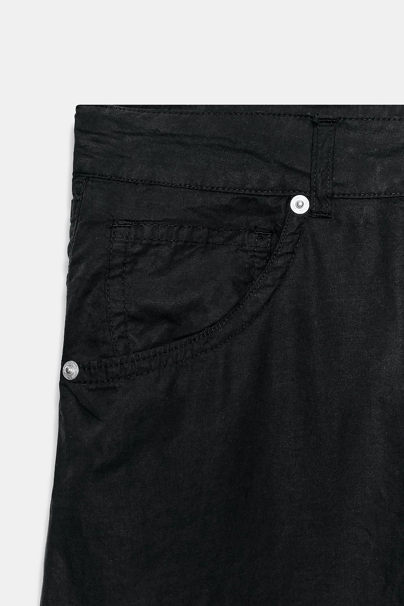 FLOWY CUFFED BALLOON PANTS