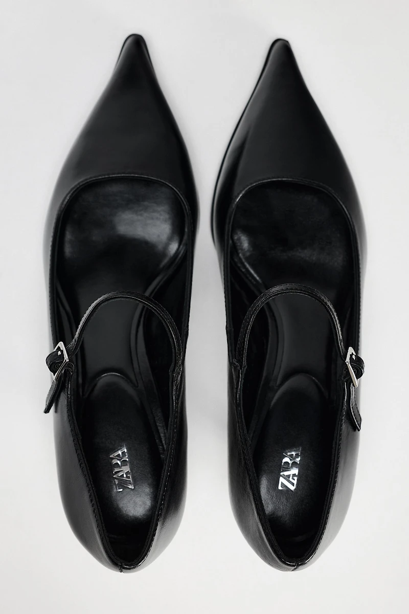 POINTY LEATHER SHOES 50TH ANNIVERSARY