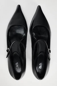 POINTY LEATHER SHOES 50TH ANNIVERSARY