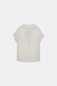 BLOUSE À NŒUDS ET POIS ZW COLLECTION