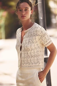 OPEN KNIT CARDIGAN