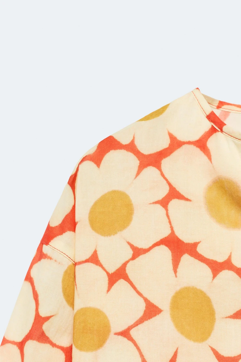 2-14 YEARS/ LIMITED EDITION FLORAL SHIRT