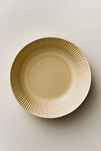 STRIPED STONEWARE SOUP PLATE