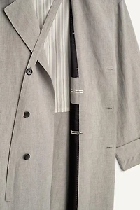 PARKA RELAXED FIT VISCOSE - LIN