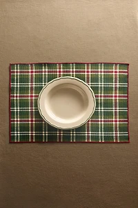 CHRISTMAS CHECK PLACEMAT (SET OF 2)