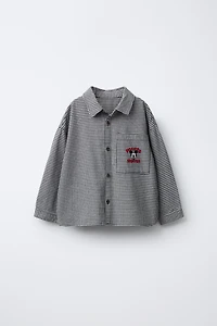 MICKEY MOUSE © DISNEY PLAID SHIRT