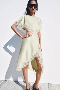 ZW COLLECTION CUT OUT LACE DRESS