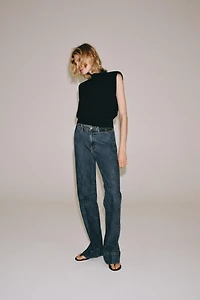 OPEN BACK KNIT TOP