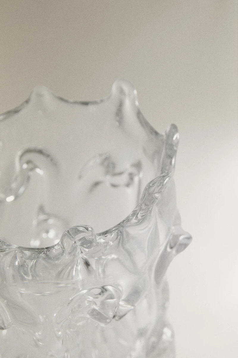 GRAND VASE DÉCORATIF IRRÉGULIER