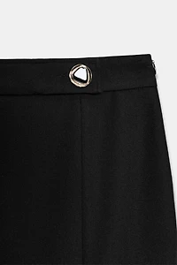 MIDI PENCIL SKIRT WITH SLIT