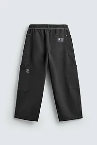 PANTALON CARGO À LACET CHAMPION ® X ZARA