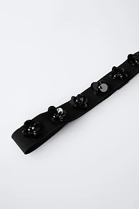 ELASTIC FLOWER HEADBAND