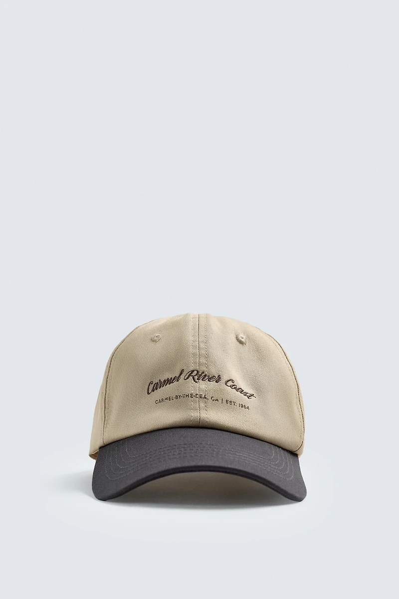 CASQUETTE BRODERIE COMBINÉE