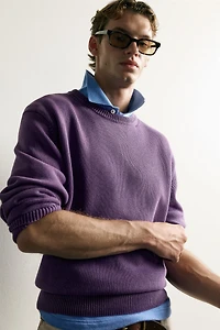 COTTON REGULAR FIT SWEATER