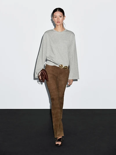 Oversize T-shirt with pocket details
