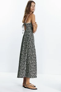 ROBE MIDI IMPRIMÉE FLORALE