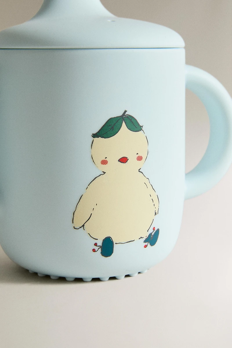 KIDS’ SILICONE CHICK LEARNING TUMBLER