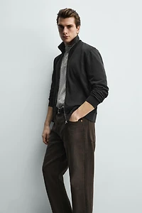 REGULAR FIT ZIP SWEATSHIRT
