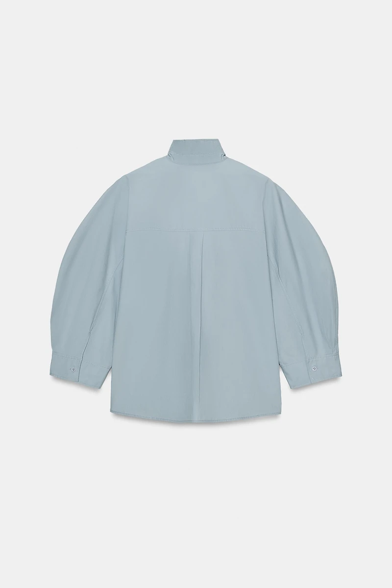 ZW COLLECTION PUFF SLEEVE SHIRT