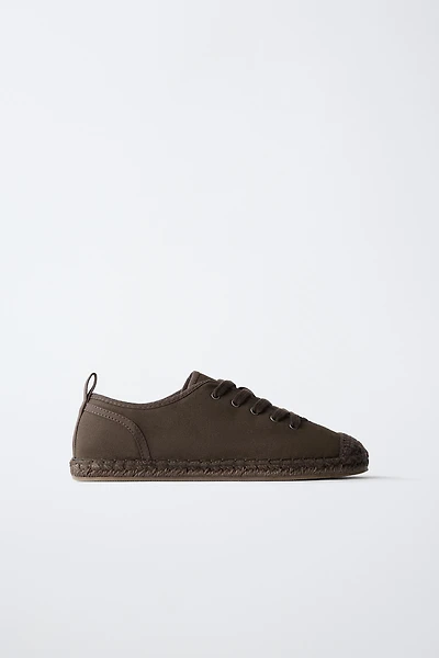 LACE-UP ESPADRILLES