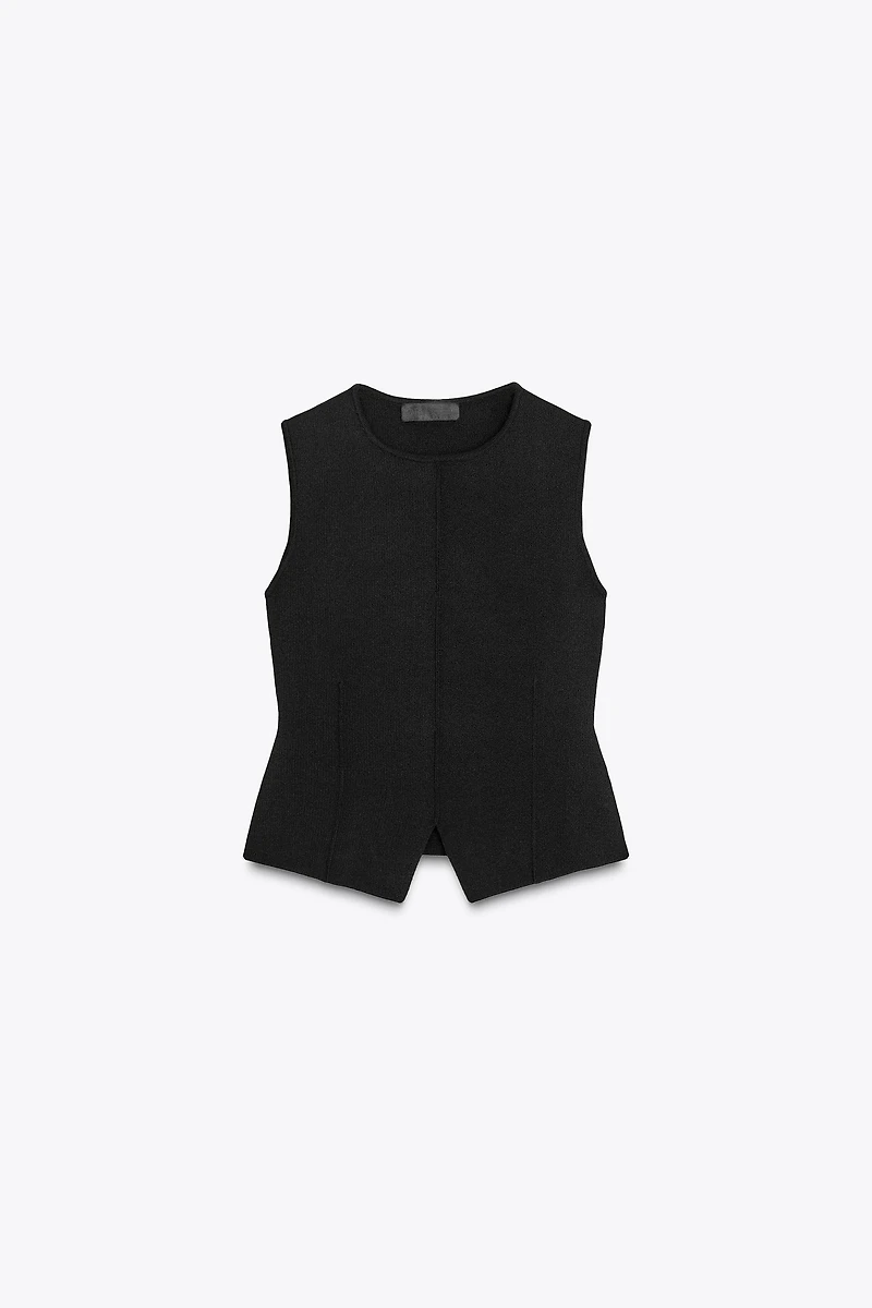 PEPLUM KNIT TOP