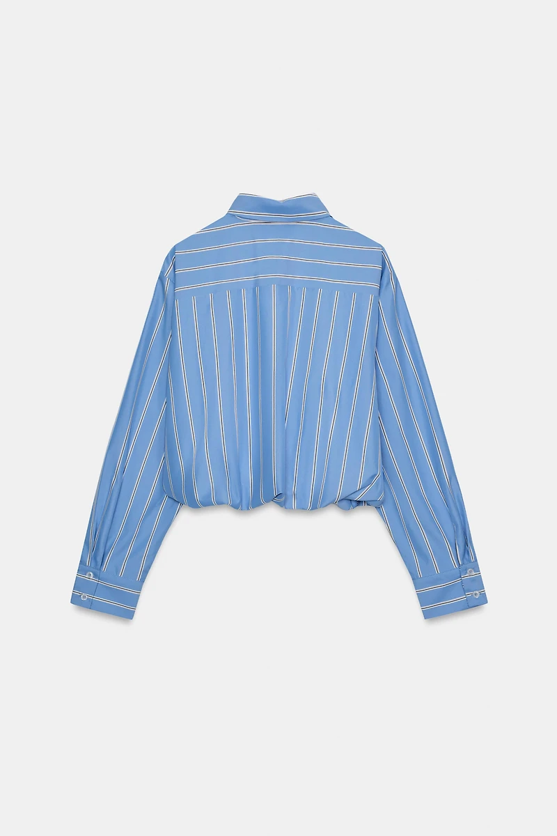 STRIPED BALLOON SHIRT