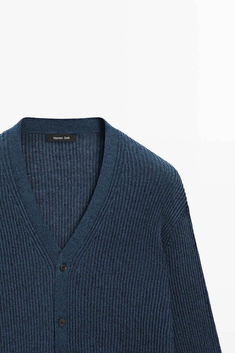 Cardigan en maille à col V - LIMITED EDITION