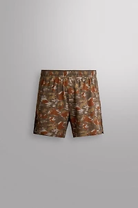 PRINTED 5" RUNNING SHORTS