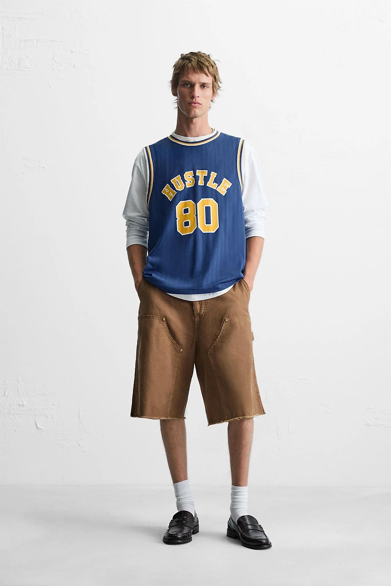 DÉBARDEUR BIMATIÈRE VARSITY