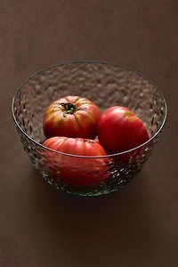 ACRYLIC TEXTURED SALAD BOWL