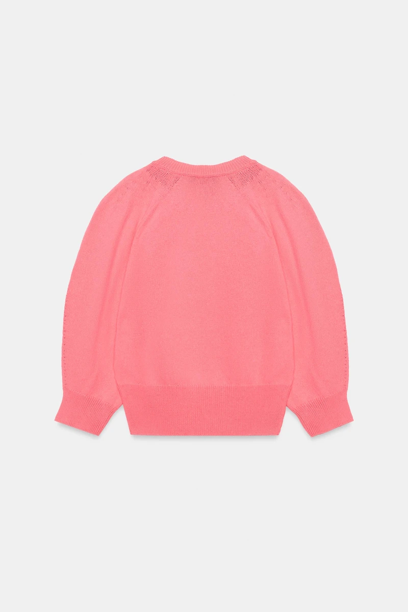 PUFF SLEEVE KNIT JUMPER